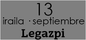 Rally fotográfico de Legazpi el 13 de septiembre de 2026