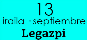 Rally fotográfico de Legazpi el 13 de septiembre de 2026