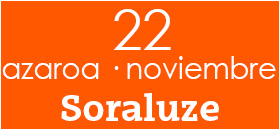 Rally fotográfico de Soraluze el 22 de noviembre de 2026