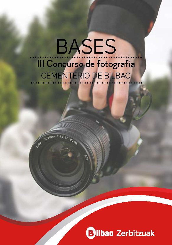 Ven a participar en el concurso fotográfico del Cementerio de Bilbao el 20 de abril de 2024 en Derio