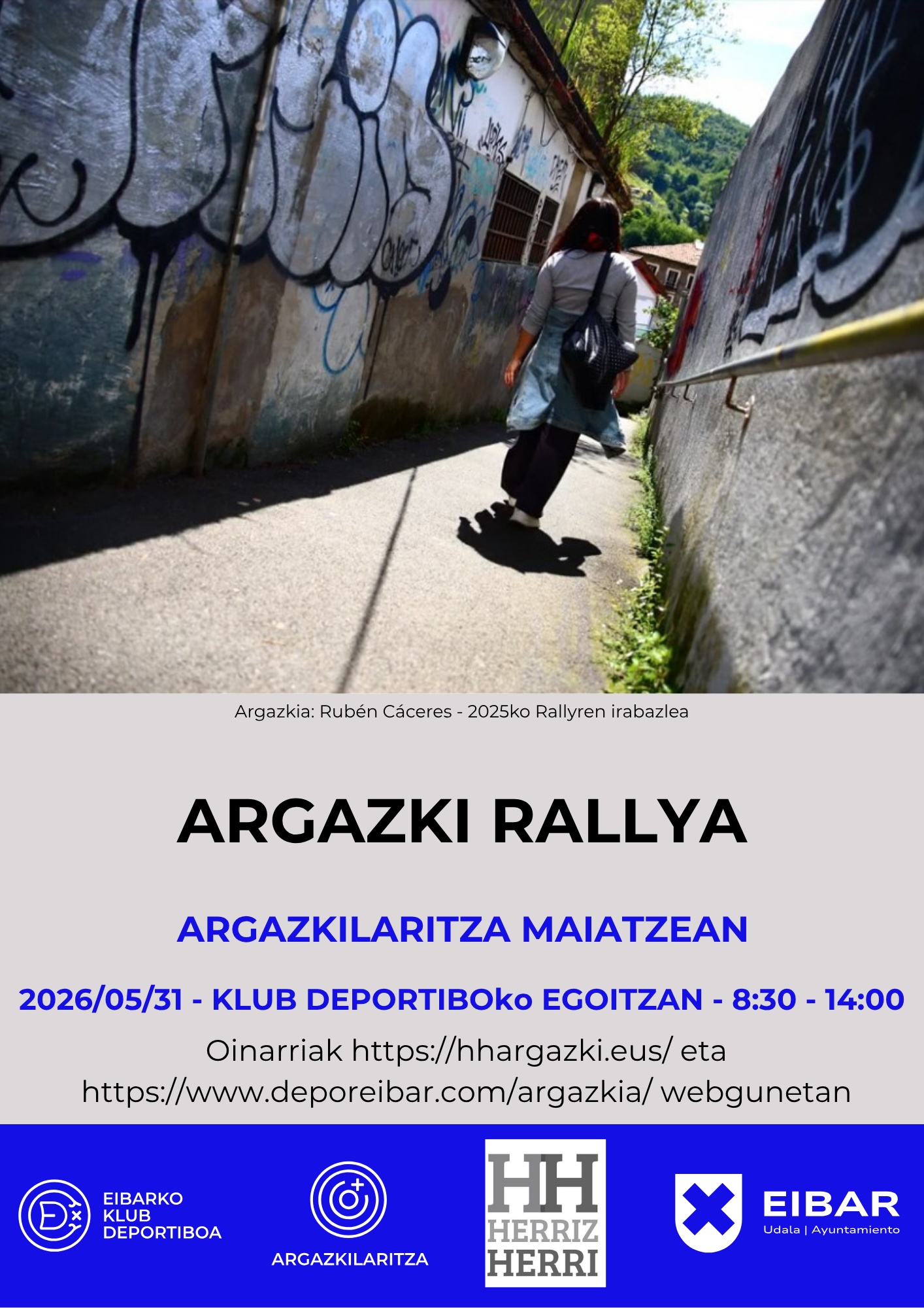Cartel rally Eibar 2026