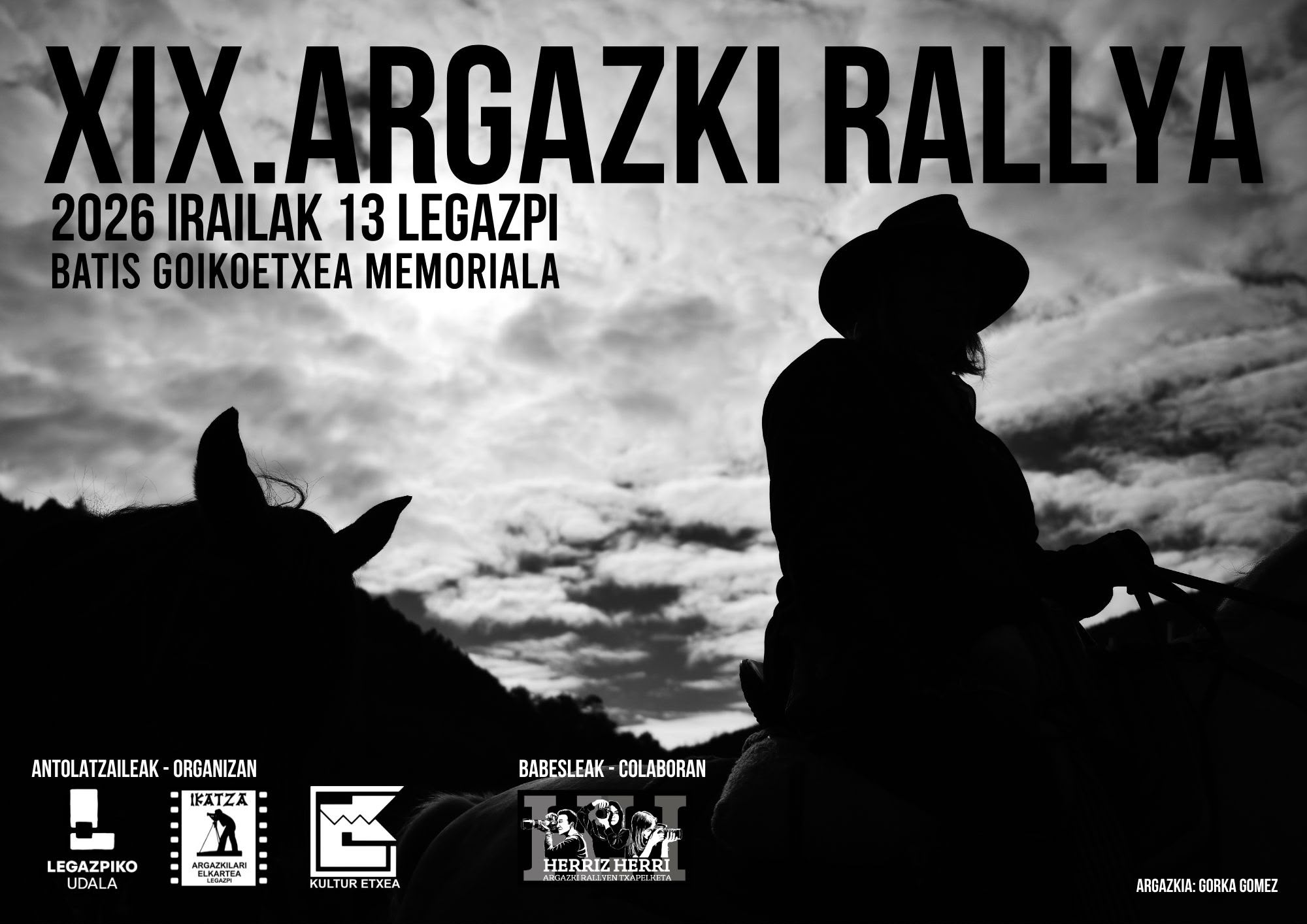 Rally fotográfico de Legazpi, 2026, Memorial Batis Goikoetxea