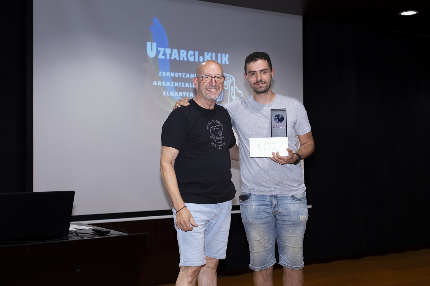 Gorka Gómez, ganador del rally fotográfico Uztargi.klik de Amorebieta en 2025