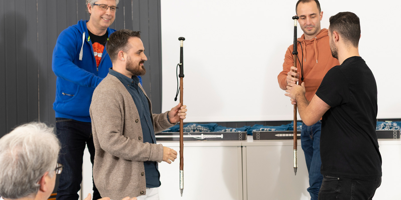 Gala de entrega de premios del Herriz Herri Euskal argazki rallien txapelketa 2026, Entrega de las makilas, dos, por empate en el primer puesto