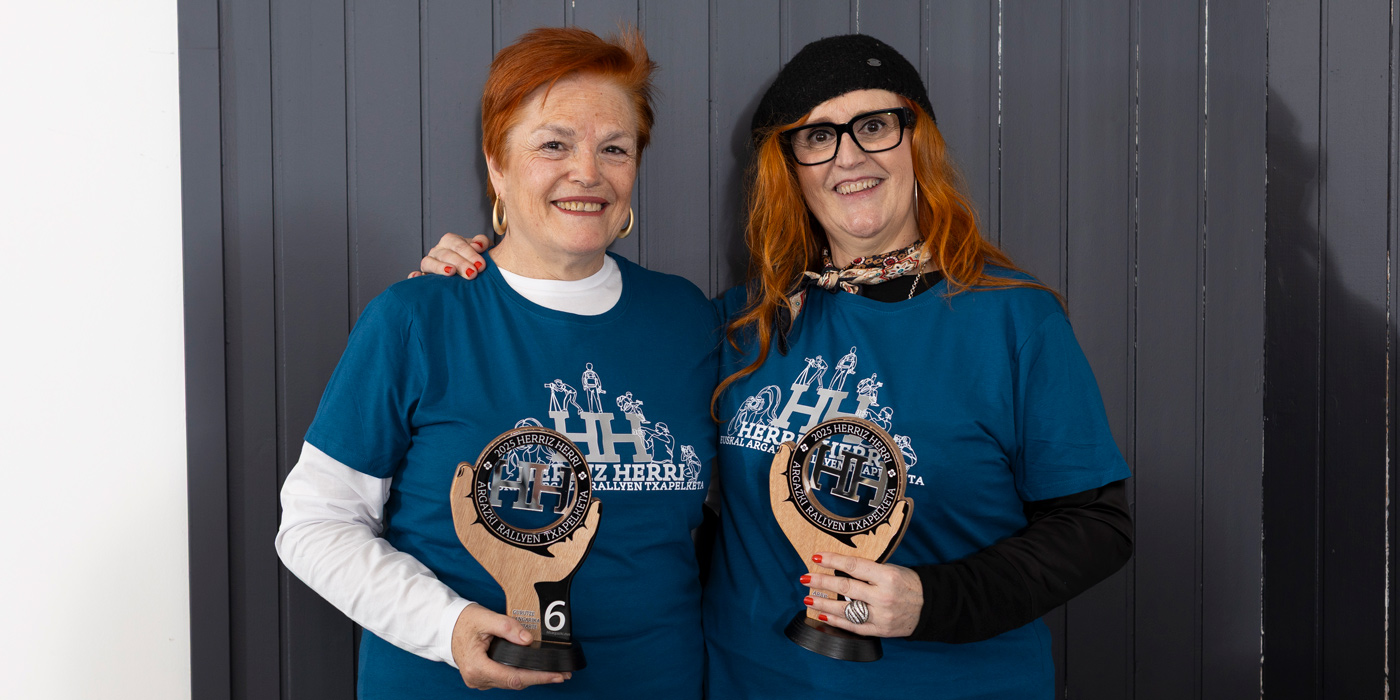 Gala de entrega de premios del Herriz Herri Euskal argazki rallien txapelketa 2026, Arbil y Gurutze