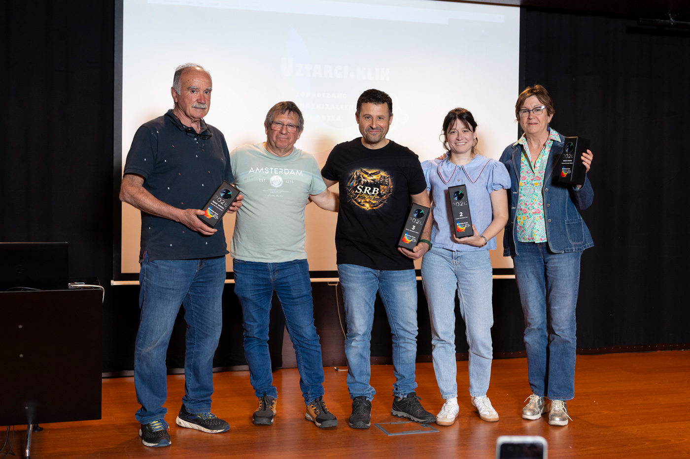 Ganadores del rally fotográfico de Amorebieta organizado por Uztargi.klik en 2026